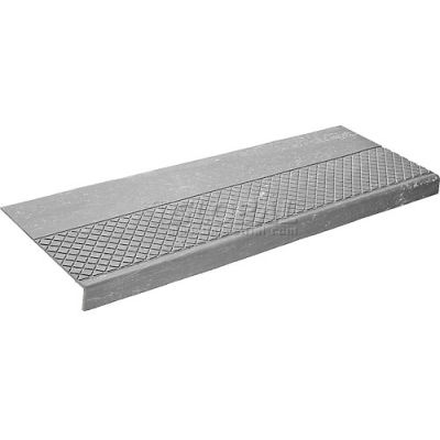 Rubber Tread Diamond Pattern 48"W Light Gray - Pkg Qty 3