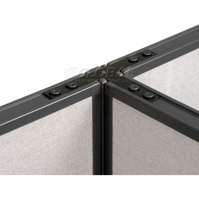 Interion® Three Way Connector Kit For 64" H Panel With 1 Pass Through Cable