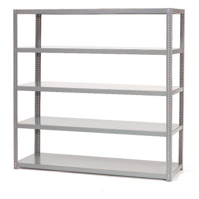 Global Industrial Extra Heavy Duty Shelving, 36"W x 24"D x 96"H, 5 Shelves, Gray
