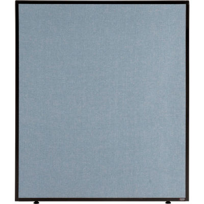 Interion® Bureau cloison panneau, 36-1/4" W x 42" H, bleu