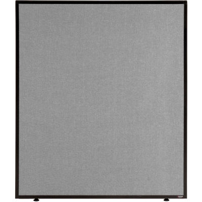 Interion® Bureau cloison panneau, 36-1/4" W x 42" H, gris