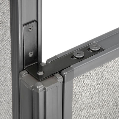 Interion® High-Low 90 Degree Connector Kit For 60" Low Panel