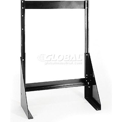 Quantum Single Sided Floor Stand QFS124 for Tip Out Bins - 24"H