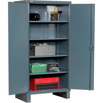 Durham Heavy Duty Storage Cabinet HDC-243678-4S95 - 12 Gauge 35"W x 24"D x 78"H