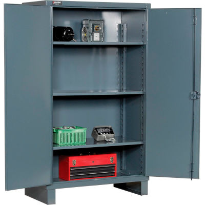 Durham Heavy Duty Storage Cabinet HDC-244866-3S95 - 12 Gauge 48"W x 24"D x 66"H
