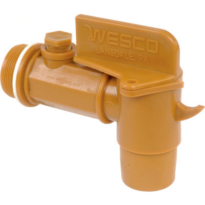 Wesco® Polyethylene Plastic 2" Drum Faucet 272179