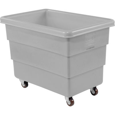 Dandux Gray Plastic Box Truck 51126008A-3S 8 Bushel Medium Duty