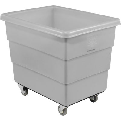 Dandux Gray Plastic Box Truck 51126012A-3S 12 Bushel Medium Duty