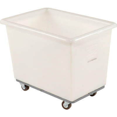 Dandux White Plastic Box Truck 51116006N-3S 6 Bushel Heavy Duty