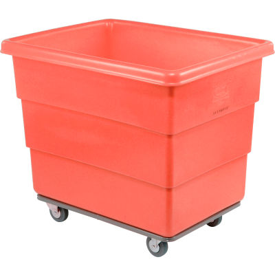 Dandux Red Plastic Box Truck 51116014R-4S 14 Bushel Heavy Duty