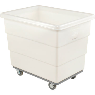 Dandux White Plastic Box Truck 51116014N-4S 14 Bushel Heavy Duty