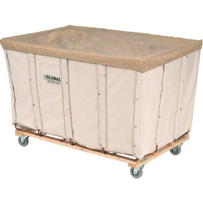 Global Industrial™ Panier Bulk Truck, Toile, 20 Bushel Capacity