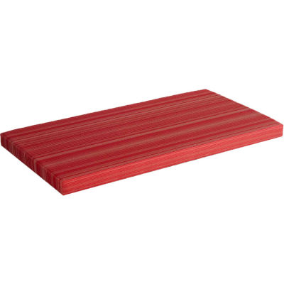 Interion® Coussin pour 36"W Credenza - Rouge