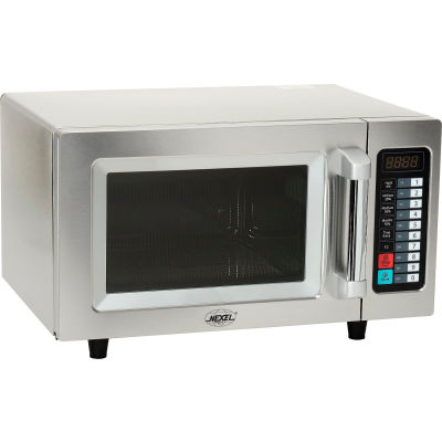 Nexel® Commercial Microwave Oven, 0.9 Cu. Ft., 1000 Watts, Touchpad Control