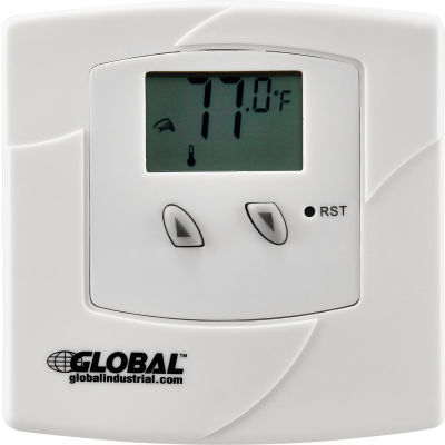 Global Industrial® thermostat non programmable 24V Chaleur ou cool seulement
