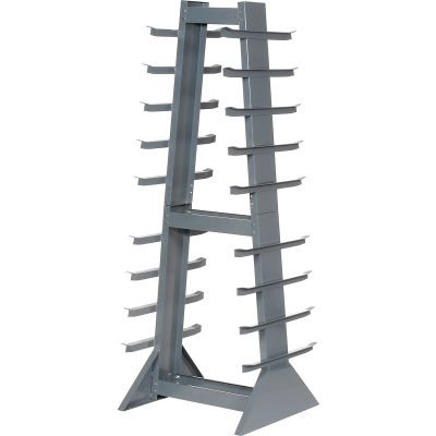 Horizontal Storage Rack 9 Levels 2600 Lb Capacity