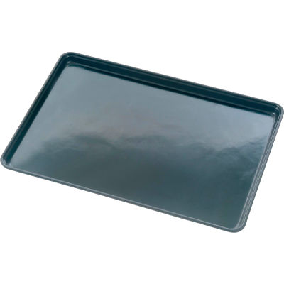 Molded Fiberglass Fibrestat ESD Conveyor/Assembly Tray 332000-26"L x 18"W x 1-1/8"H - Pkg Qty 12