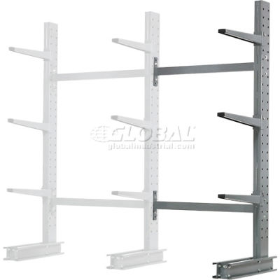 Global Industrial™ Single Side Cantilever Rack Add-On, 48"Lx33"Dx72"H