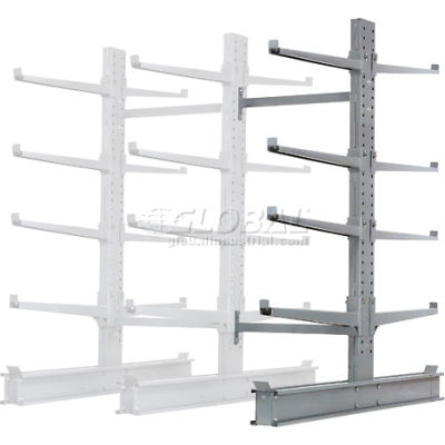 Global Industrial™ Double Side Cantilever Rack Add-On, lèvre 2 », 48"Lx59"Dx96"H