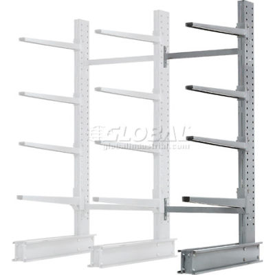 Global Industrial™ Single Side Cantilever Rack Add-On, 48"Lx37"Dx96"H