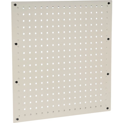 Steel Pegboard Panel 18 x 19 - Tan
