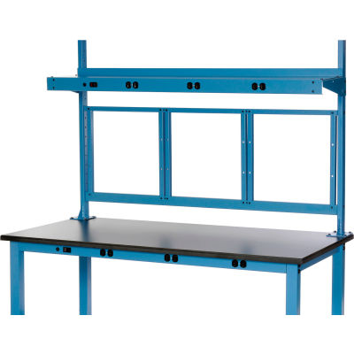 Global Industrial™ Panel Mounting Kit for 72"W Bench - Bleu