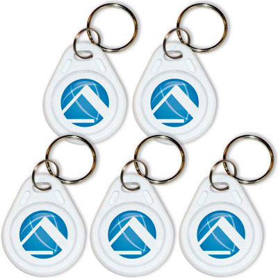 TimeTrax Prox Key Fobs, Pack of 5