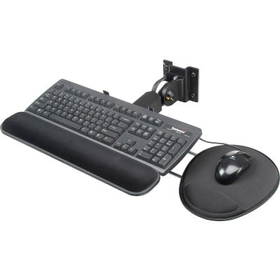 Global Industrial Flip-Up Keyboard & Mouse Tray for Global Workbenches