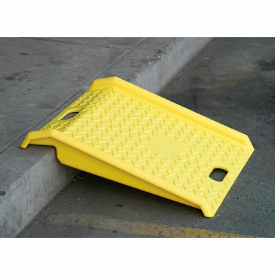 Eagle 1794 Portable Plastic Hand Truck Curb Ramp 1000 Lb. Capacity