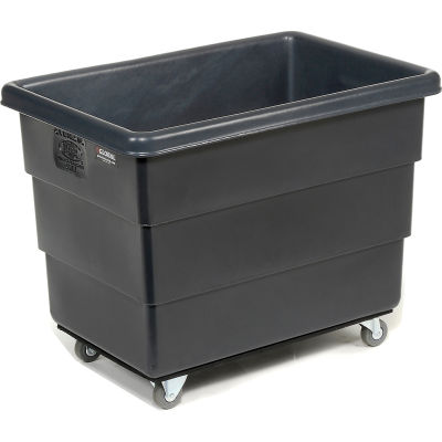 Dandux noir recyclé boîte plastique camion 51Q126010X-073 10 boisseau 500 livres Cap.