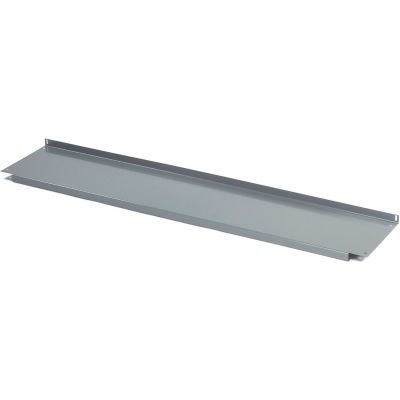 Global Industrial Steel Lower Shelf, 72"W x 14"D, Gray