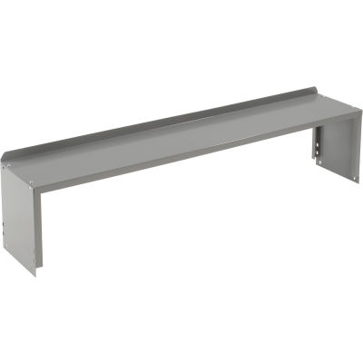 Global Industrial Standard Steel Riser, 60"W x 10-1/2"D, Gray