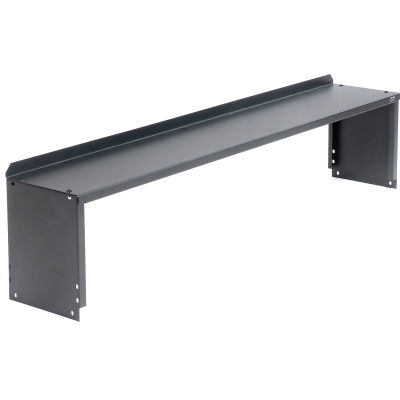 Global Industrial™ Standard Steel Riser, 48"L x 10-1/2"D, Noir