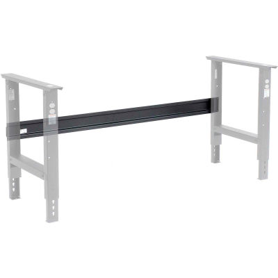 Global Industrial™ Workbench Steel Stringer pour C Channel Adj Leg & Fixed Height, 96 « W, Noir