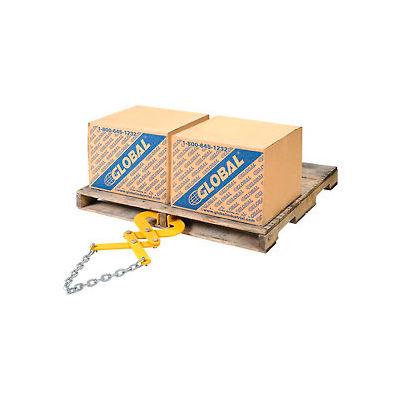 Global Industrial™ Double Scissor Pallet, Conteneur - Skid Grabber - Capacité de l’extracteur lb 5000