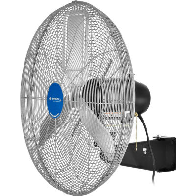 Ventilateur mural oscillant Global Industrial™ 24 » Deluxe, 3 vitesses, 8 650 CFM, 1/2 HP