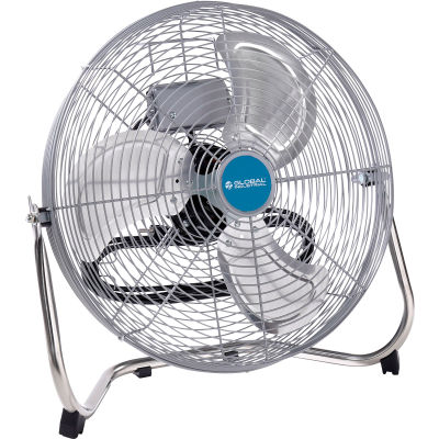 Global Industrial 18" Industrial Floor Fan, 4,550 CFM, 1/8 HP, 1 Phase