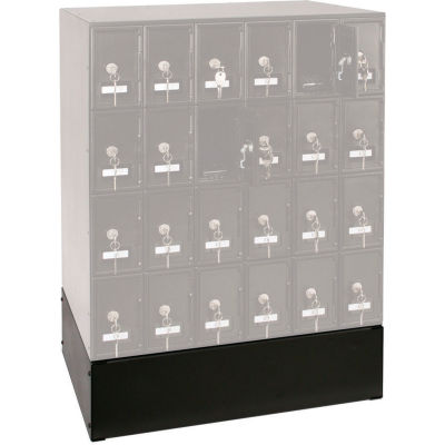 Optional Base For 22"W x 16"D x 6"H Black Locker