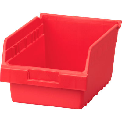 Akro-Mils ShelfMax® Plastique Nesting Storage Shelf Bin 30080 - 8-3/8 po L x 11-5/8 po L x 6 po H Rouge - Qté par paquet : 8