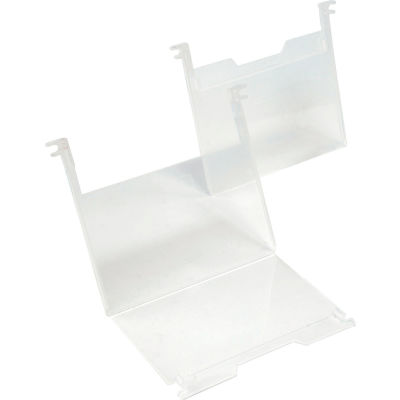SNH010 3" x 5" Clear Plastic Label Holder Prix pour pack de 6