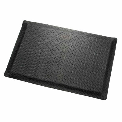 Apache Mills Diamond Deluxe Soft Foot Mat 9/16" Thick 3' x 60' Black