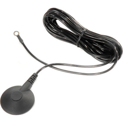 Wearwell® Grounding Cord for ESD Matting 15' Black