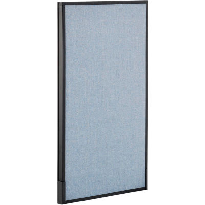 Interion® Bureau cloison panneau, 24-1/4" W x 42" H, bleu