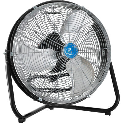 Ventilateur de plancher orbital interne Continental Dynamics® 18 », 3 980 CFM, 1/40 HP, 1 phases