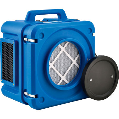 Global Industrial Commercial Air Scrubber/Negative Air Machine, 3 Stage W/HEPA Filter, 500 CFM
