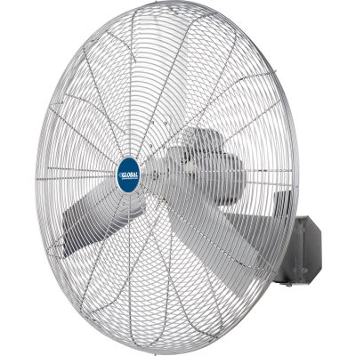 Global Industrial™ 30 » Washdown Wall Mount Fan, 1 vitesses, 9600 CFM, 1/3 HP, monophasé