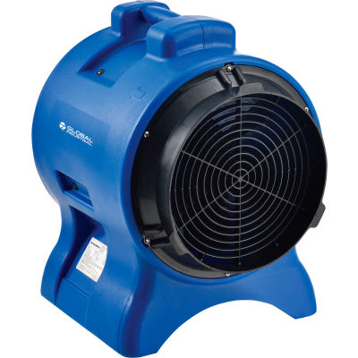 Ventilateur de soufflante à espace confiné Global Industrial™ 12 », plastique Rotomold, 1 vitesses, 2700 CFM, 1 HP