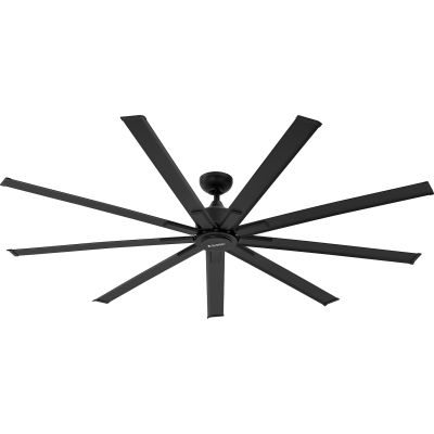 Global Industrial 72" Industrial Ceiling Fan, DC Motor, 6 Speed, 11290 CFM, Black