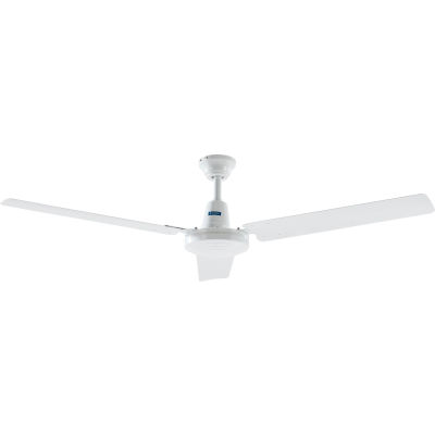 Global Industrial™ Ventilateur de plafond industriel 56 », 4 vitesses, 8350 CFM, 120V, blanc