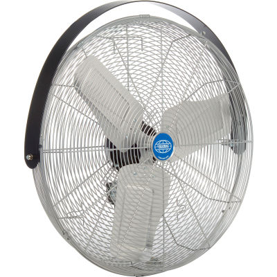 Global Industrial 24" Industrial Workstation Fan, 2 Speed, 8000 CFM, 1/3 HP, Single Phase